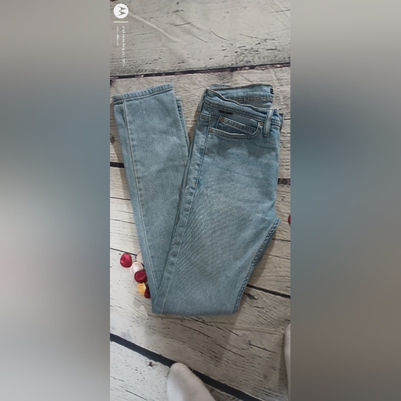 Y2K Highrise Long BlueJeans - Picture 12 of 15